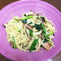 なっちズム's cooksnap of when they made ほうれん草と舞茸の☆簡単☆和風パスタ.