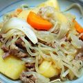 ＬＯＶＥＤＯＧＳ's cooksnap of when they made すき焼き風肉じゃが.
