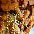 有っ紀ぃ奈's cooksnap of when they made ぷちっとろぉ～もずくのベーコン炒め.