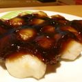 スクルージおじさん's cooksnap of when they made もっちもちみたらし団子.°.