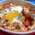 ※Kei's cooksnap of when they made 情熱のフラメンカエッグ.