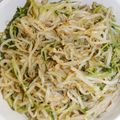 もりのりころ's cooksnap of when they made モヤシと豆苗のナムル.
