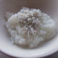 のりまりん's cooksnap of when they made 離乳食　もぐもぐ期　しらすごはん.