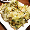 YUKIKI☆'s cooksnap of when they made ゴーヤと玉ねぎだけのかき揚げ.