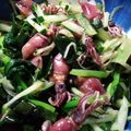 すくチャン♪'s cooksnap of when they made 青菜とホタルイカの♪わさポン和え.
