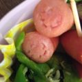 どんぐりぱん's cooksnap of when they made ウインナーで可愛くキャラ弁♡.