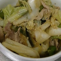 ぶーたーこー's cooksnap of when they made 豚肉とピーマン・なすびの味噌炒め.