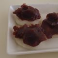 tama-sora's cooksnap of when they made 白玉粉で簡単♪赤福もち♪.