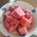 サーフブレイド's cooksnap of when they made いつでも美味しい！　カットスイカ.