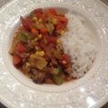 Walnut1107's cooksnap of when they made 緑黄色野菜のキーマカレー.
