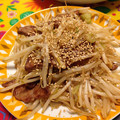 リラシャン's cooksnap of when they made 簡単☆彡焼きレバー＆もやし炒め.