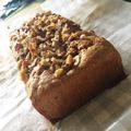 とまともみっくす's cooksnap of when they made *卵なし*ナッツHKMパウンドケーキ*.