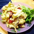 komutatata's cooksnap of when they made チキンとセロリのカレーヨーグルトサラダ♪.