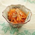 まんまるらあて's cooksnap of when they made 簡単＊人参の炒めサラダ.