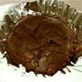 かみべっぷ's cooksnap of when they made 卵無しで作るチョコバナナマフィン.