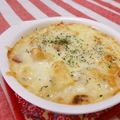 赤い電話's cooksnap of when they made さつまいもの豆乳グラタン.