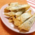赤い電話's cooksnap of when they made ワンタンの皮でサクサクおつまみ(^_^).