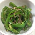 ちぃこgogo's cooksnap of when they made すぐ出来る☆ピーマンのじゃこ炒め.