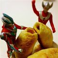 awoi's cooksnap of when they made ＊HMとジャガイモで、簡単ウィンナーパン.