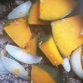 とのよか's cooksnap of when they made かぼちゃ、挽肉、玉葱の炒め物.
