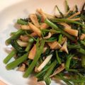 ことまゆさん's cooksnap of when they made 空芯菜とエリンギのニンニク炒め.