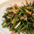 ことまゆさん's cooksnap of when they made 空芯菜とエリンギのニンニク炒め.