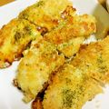 食べるの大好きぃー♪'s cooksnap of when they made 揚げない！ササミチーズフライ？♪.
