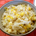 ペコラム's cooksnap of when they made とうもろこしの簡単炊き込みご飯　若干洋風.
