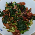 takamaruGT's cooksnap of when they made ほうれん草とベーコンの炒めもの.