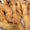 momonga222's cooksnap of when they made 鶏ささみのスティック揚げ.