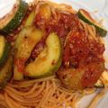 まっくろマック's cooksnap of when they made *ズッキーニとアンチョビのトマトパスタ*.