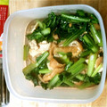 ちるちる09's cooksnap of when they made 簡単♪小松菜と油揚げの煮浸し.