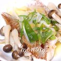 ♡TOCHAKO♡'s cooksnap of when they made 超簡単♪金目鯛のレンジ蒸し.