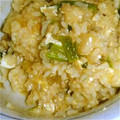 夕星　橋姫's cooksnap of when they made ひき肉とほうれん草で★坦々風おじや.