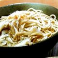 シャア専用料理長's cooksnap of when they made 舞茸そば.
