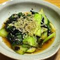 こっぷぽ～ん's cooksnap of when they made ☆チンゲン菜としらすと海苔のお浸し☆.