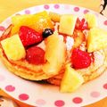 しぃコリラックマ's cooksnap of when they made ふわっモチッ♪ホットケーキ.