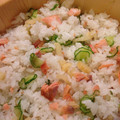 yungorosan's cooksnap of when they made 鮭とたくあんのちらし寿司.
