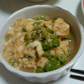 まなーてぃ's cooksnap of when they made 旬をいただく〈5月〉★えんどうの卵とじ.
