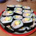 mushikui's cooksnap of when they made 簡単！サラダ巻き寿司.