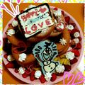 ごま夫人's cooksnap of when they made お誕生日やクリスマスに！ドーナツタワー。.