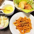 chakiyama's cooksnap of when they made トマトジュースでペンネアラビアータ.