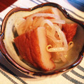 poppys's cooksnap of when they made もやしとさつま揚げでボンビーおばんざい.