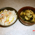 Megtag's cooksnap of when they made はちくのペロリ炊き込みご飯.