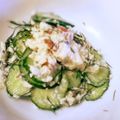 sara99's cooksnap of when they made 簡単！キュウリと豆腐とディルのサラダ.