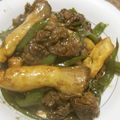 tamamiya55's cooksnap of when they made 牛小間切れで☆青椒肉絲チンジャオロース.