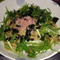 しろごまちゅん's cooksnap of when they made えのきでヘルシー納豆ツナおろしスパゲティ.