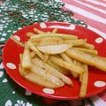 赤い電話's cooksnap of when they made じゃがいもとブロッコリー芯の炒めもの.