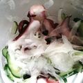 ｎｏｍｏｙｏｃｃｈｉ's cooksnap of when they made 楽旨☆タコとキュウリとタマネギ酢のもの.