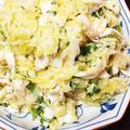レイレイコ's cooksnap of when they made キャベツ大葉と蒸し（茹で）鶏の簡単サラダ.